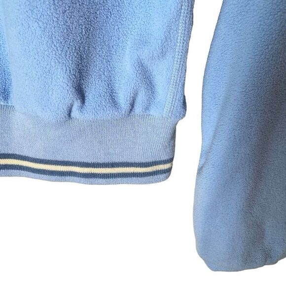 Kühl Microchamois Fleece Zip Jacket in Light Blue Stripe Ribbing S - Picture 9 of 12